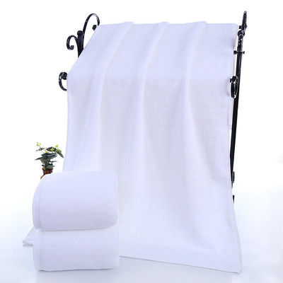 100% Baumwolldickes Handtuch 80*180cm Multi Size 21S Weißes Weiches Badetuch 600g für den Sommer