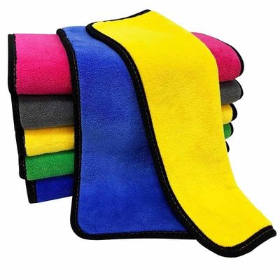 Rechteckige Mikrofaserhandtücher 30*40 500 g für die Entfernung von Superabsorptions-Make-up