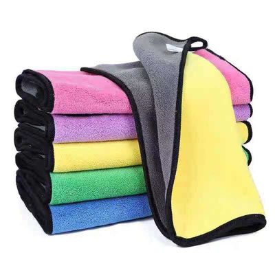 Rechteckige Mikrofaserhandtücher 30*40 500 g für die Entfernung von Superabsorptions-Make-up