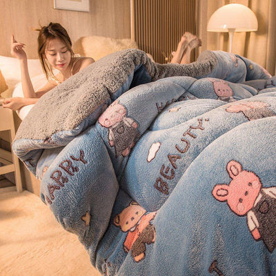 Hotelbett Queen-Size Mikrofaser-Dekette mit individuellem Design und gedrucktem Muster