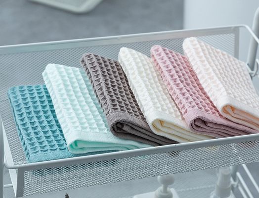 30*34cm Wiederverwendbare Waffeln Gewebe Küchentücher 100% Baumwolle Geschirr für Ihre Reinigungsbedürfnisse