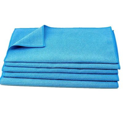 Polyester-Mikrofiber-Autopflegeprodukt 380 GSM Waffel Gewebe Trocknungshandtücher zum Detaillieren