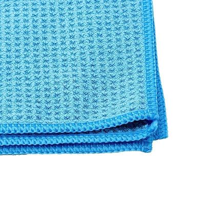 Polyester-Mikrofiber-Autopflegeprodukt 380 GSM Waffel Gewebe Trocknungshandtücher zum Detaillieren