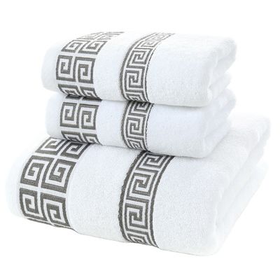 450gm 100% Baumwolle Weiches Lint-freies Luxus-Box Geschenk Badetücher Set für Home Hotel Spa