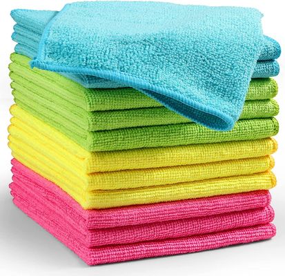 80% Polyester 20% Polyamid Mikrofiber Handtuch für Autowaschen und Küchenreinigung