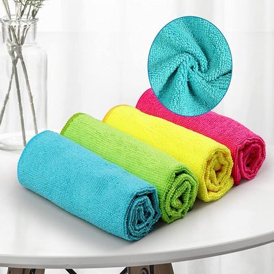 80% Polyester 20% Polyamid Mikrofiber Handtuch für Autowaschen und Küchenreinigung