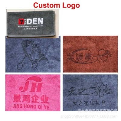 Custom Logo Mikrofiber Weiches Sport Schweißhandtücher für Fitness Fitness Training in Mustern