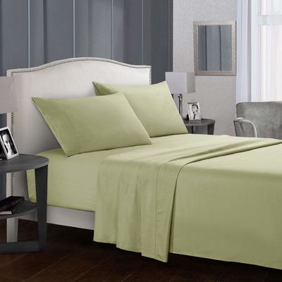 Drehbildschirmdruck Weiches Mikrofasergewebe Bettwäsche Set 2PCS pro Set für Ihr Schlafzimmer