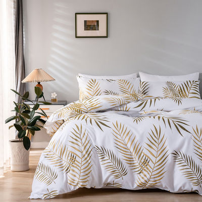 Druck 3 Stück Bettwäsche Set für King Size Bett Decke Cover Set und Designer Bettwäsche