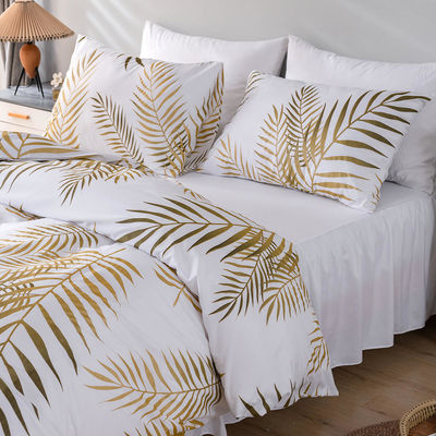 Druck 3 Stück Bettwäsche Set für King Size Bett Decke Cover Set und Designer Bettwäsche