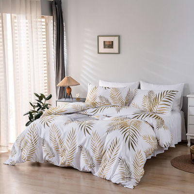 Druck 3 Stück Bettwäsche Set für King Size Bett Decke Cover Set und Designer Bettwäsche