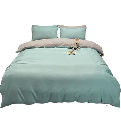 Seiden Bettwäsche Set Komfort Bettwäsche Quilt Cover Einweg Designer Bettwäsche Sets