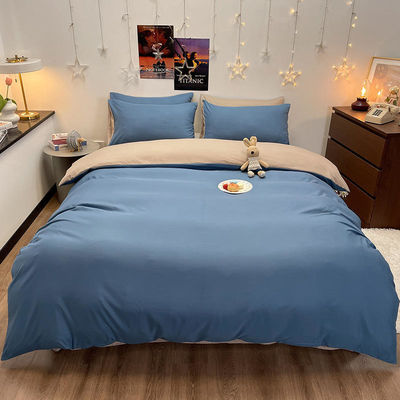 Seiden Bettwäsche Set Komfort Bettwäsche Quilt Cover Einweg Designer Bettwäsche Sets