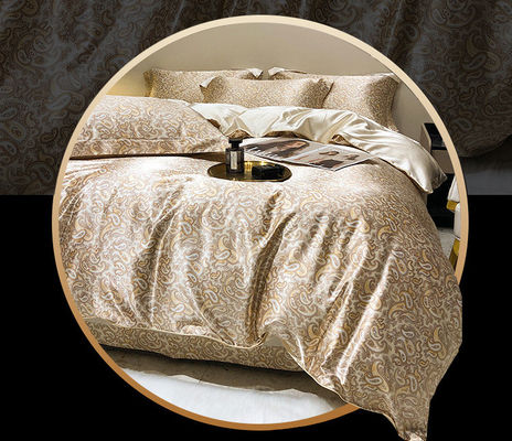 Diagonaldruck Mulberry Silk Fitted Sheet Set für 100% Seiden Bettwäsche auf dem Markt