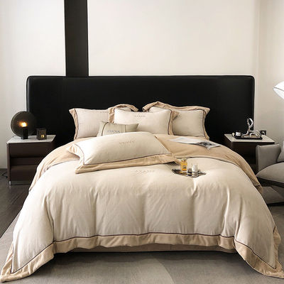 Erleben Sie ultimativen Komfort mit King Size Duvet Sets Luxuriöse Baumwolle Samt Bettwäsche