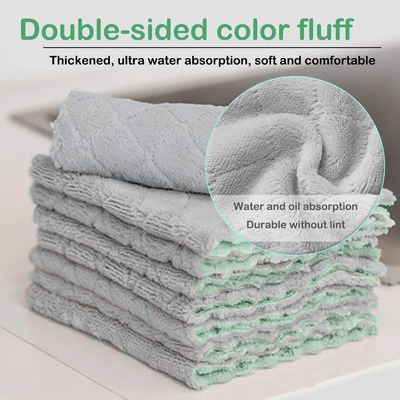 Geflechtete Mikrofaser-Reinigung für Haus-Kit Lint-frei und Multi-Color