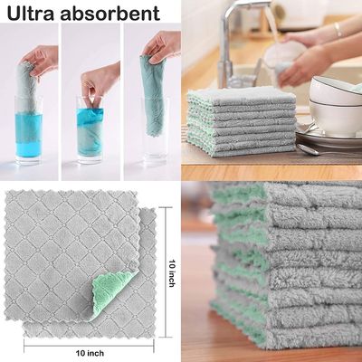 Geflechtete Mikrofaser-Reinigung für Haus-Kit Lint-frei und Multi-Color