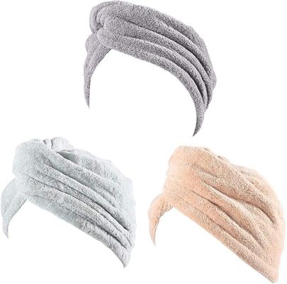 T/T Zahlungsfrist BSCI Mikrofiber Haartücher Wrap Frauen Magische schnelle Haartrocknung Handtuch