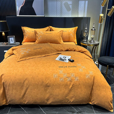 Luxus-Haus-Textil-Egyptische Baumwoll-Bettwäsche-Sets mit passenden Vorhängen für Kingsize-Bett