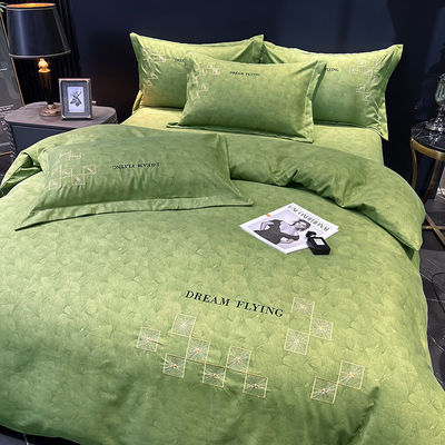 Luxus-Haus-Textil-Egyptische Baumwoll-Bettwäsche-Sets mit passenden Vorhängen für Kingsize-Bett