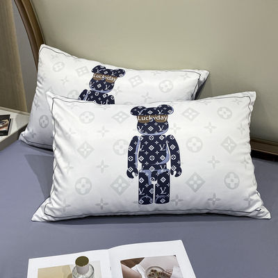 Weißbär Bettwäsche Bettwäsche Set für Hotel Baby Home aus 100% Polyester Stoff
