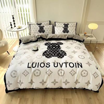 Weißbär Bettwäsche Bettwäsche Set für Hotel Baby Home aus 100% Polyester Stoff
