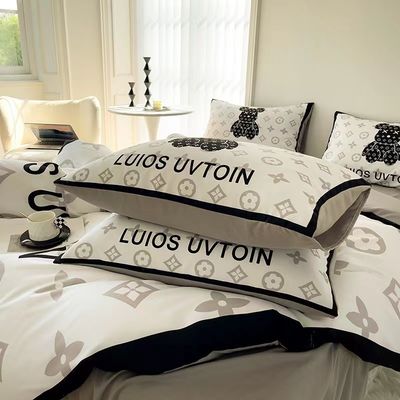 Customized Farbe 4Pcs 100% Polyester Weißbär Bettwäsche Set für Hotel Baby Home